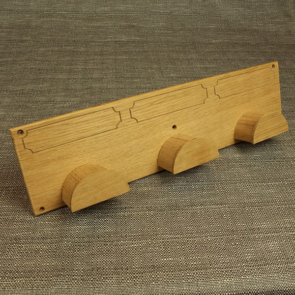 Bridle/Head Collar Hanger treble Fulwell Signs Classic Engraved Signs