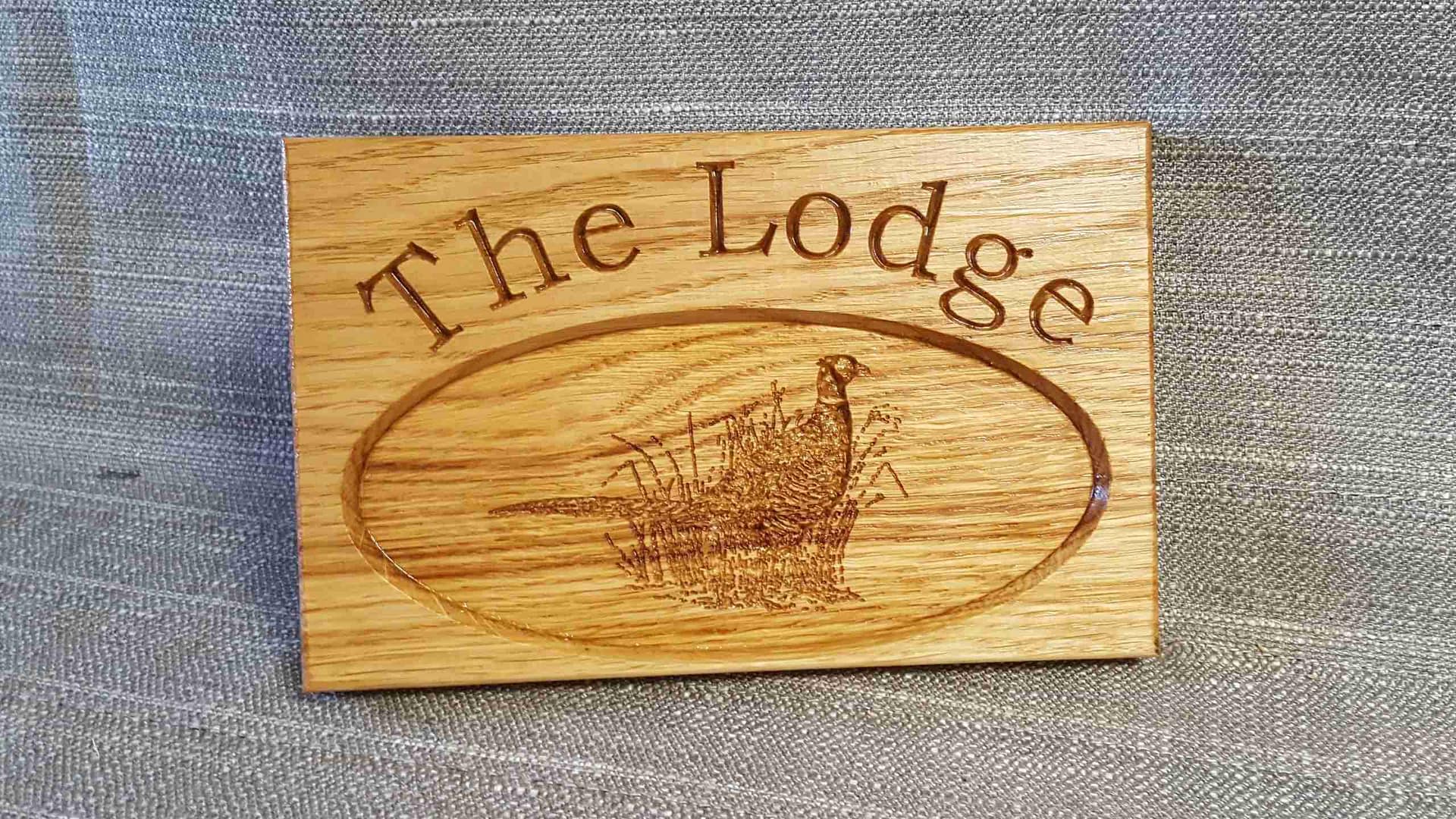 image engraving Fulwell Signs Engraved House Signs